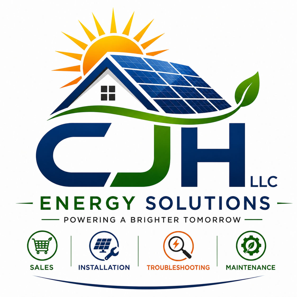 CJH Energy Solutions LLC Logo - Solar Installation, Maintenance, Troubleshooting, and Sales in Pittsburgh and Southwestern PA